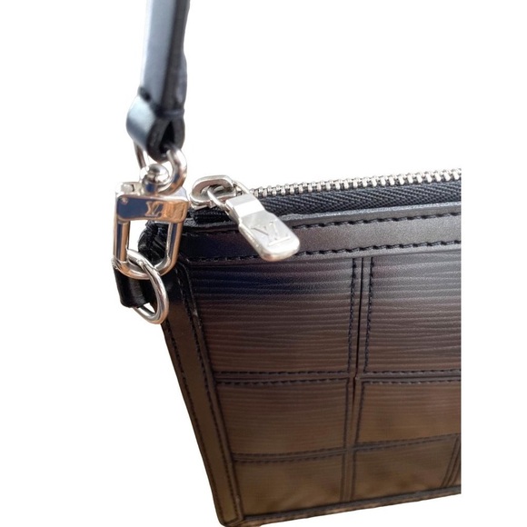 Rare! Louis Vuitton Delmonico Stretch Epi Leather Pochette - Picture 5 of 9